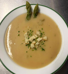 Spargelcremesuppe